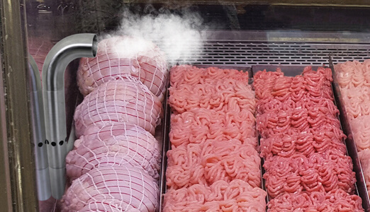 HydraFog™ increasing humidity in meat case