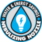 Water and Energy Savings Nebulizing Nozzle